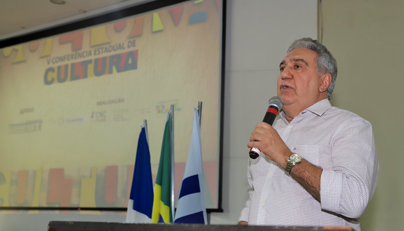 Governador em exercício, Laurez Moreira, reforça o compromisso com a cultura tocantinense no evento que discute rumos da identidade, patrimônio e memória do estado - Foto: Divulgação/Governo do Tocantins